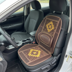 Housse de Siège Auto en Perles de Bois